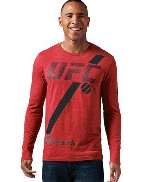 Koszulka Reebok Combat UFC MMA Fan męska longsleeve sportowa