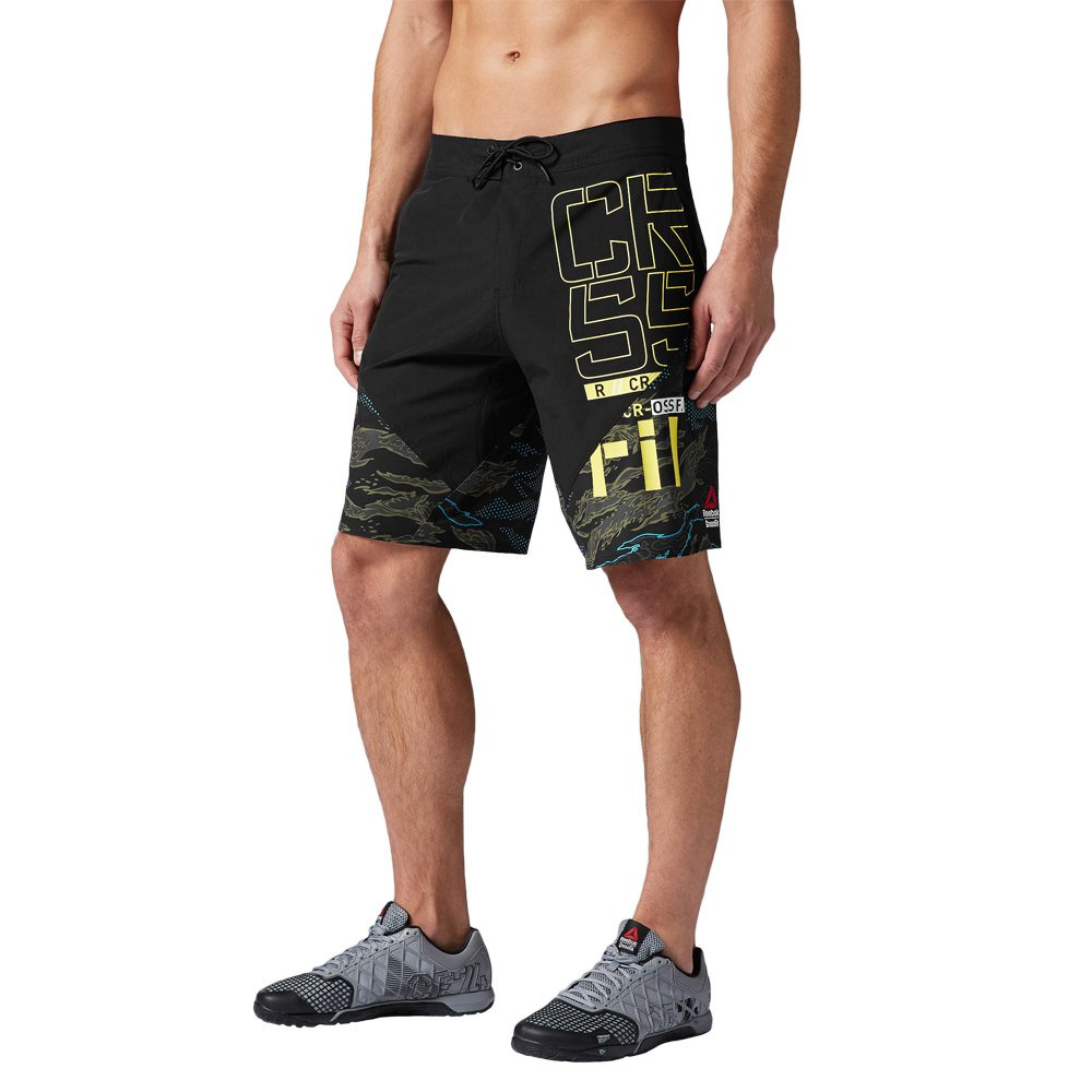Reebok CrossFit CorDura Board Short Men's training shorts Black Fitness