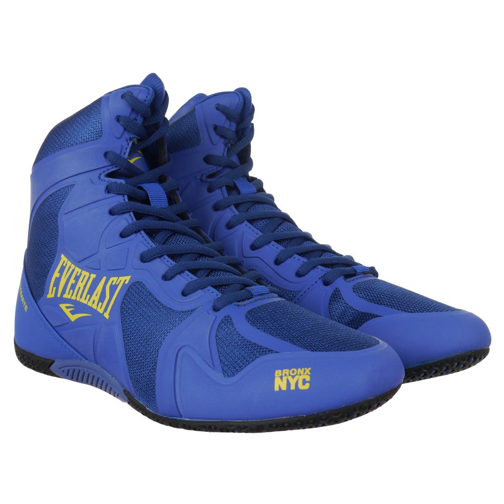 Everlast Mens Ultimate Pro Shoes Blue Boxing Martial Arts Sports Boots ...