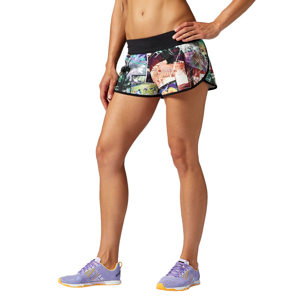 reebok crossfit shorts womens purple