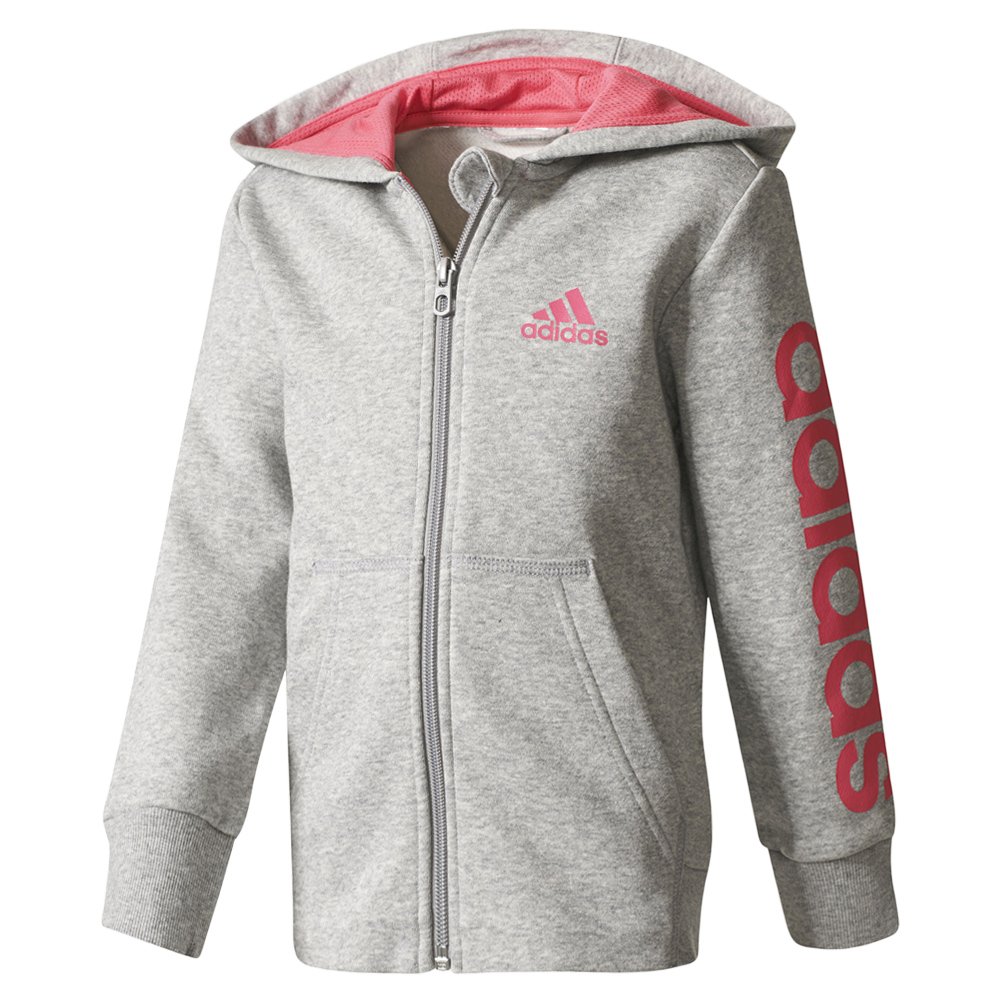 girls adidas zip hoodie