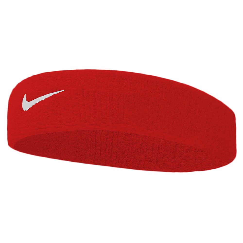 Nike Headband Unisex Red One Size Sports Tennis Squash Badminton Gym ...