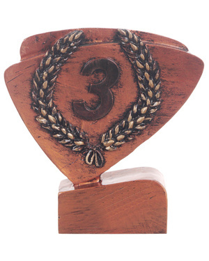 Statuetka figurka Victoria Sport RFEL5003 Trzecie miejsce z podstawą