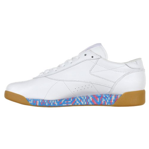 Buty Reebok Classic Freestyle Low Old Meets New damskie sportowe skórzane