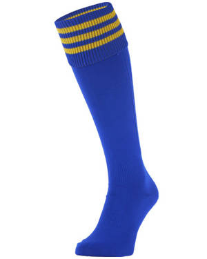 Getry piłkarskie Adidas Brøndby IF H Socks TN sportowe treningowe