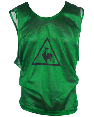 Oznacznik do gier zespołowych, bezrękawnik Le Coq zielony