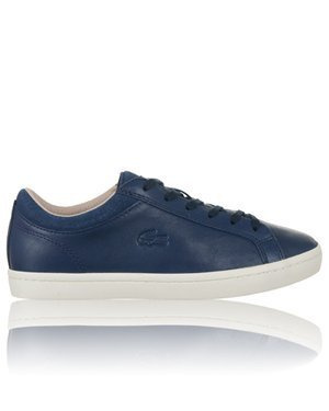 Buty Lacoste Straightset W1 SRW damskie sportowe sneakersy skórzane defekt