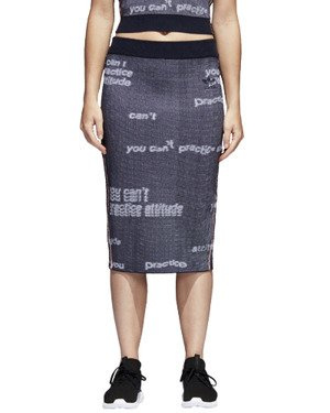 Spódnica Adidas Originals Graphic Skirt damska midi ołówkowa