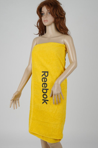 Ręcznik plażowo-kąpielowy Reebok Big Towel Yellow