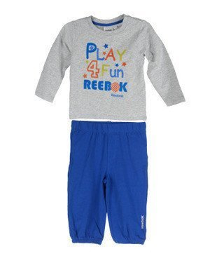 Dres Reebok LS Set dziecięcy komplet dresowy