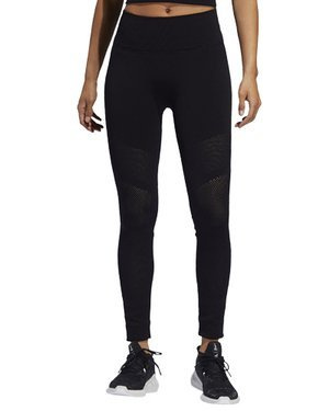 Legginsy 7/8 Adidas Warp Knit Tight damskie getry sportowe treningowe
