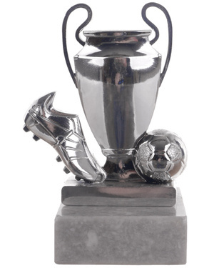 Statuetka figurka Victoria Sport B326/S piłka nożna z marmurową podstawą