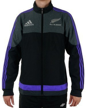 Kurtka Adidas All Blacks Presentation męska sportowa wiatrówka