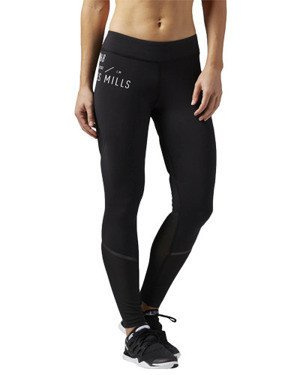 Spodnie Reebok Les Mills damskie legginsy getry termoaktywne sportowe