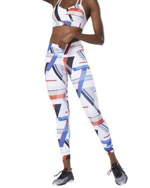 Legginsy Reebok One Series Lux Bold damskie getry sportowe termoaktywne