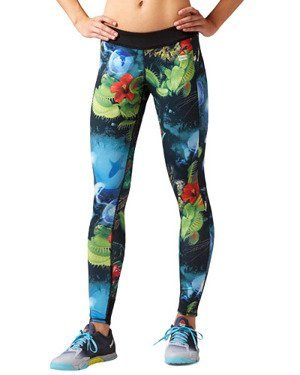 Legginsy Reebok CrossFit damskie dwustronne getry sportowe termoaktywne