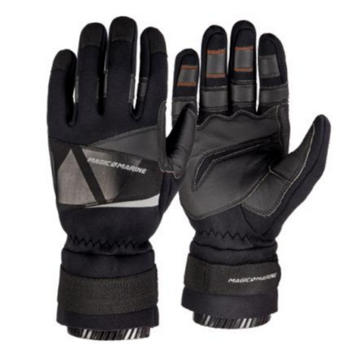 Zimowe rękawiczki żaglarskie dla dzieci Magic Marine Frost Neoprene Gloves czarne