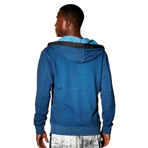 Bluza Reebok Combat Noble Fight Washed męska sportowa dresowa rozpinana z kapturem
