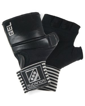 Rękawice bokserskie Rucanor unisex skórzane żelowe treningowe