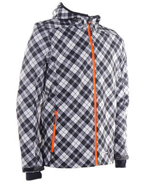 Kurtka Iguana IOGF106-01 męska sportowa trekkingowa outdoor softshell z kapturem