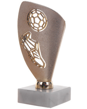 Statuetka figurka Victoria Sport 9081/G piłka nożna z marmurową podstawą