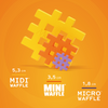 MINI WAFFLE CITY WÓZ STRAŻACKI 80 EL.
