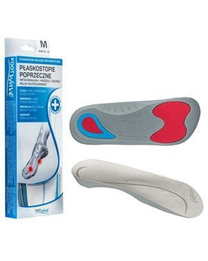 Dynamiczne wkładki ortopedyczne medyczne FootWave na płaskostopie poprzeczne