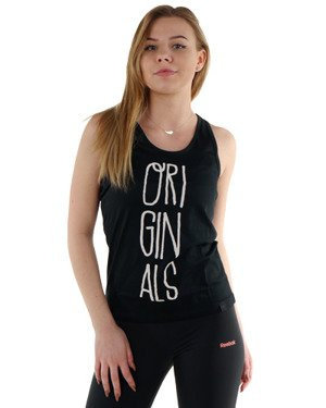 Koszulka Adidas Originals HandDrawType Tank damska top sportowy