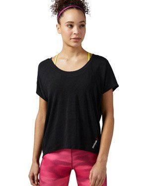 Koszulka Reebok One Series Burnout damska top sportowy termoaktywny