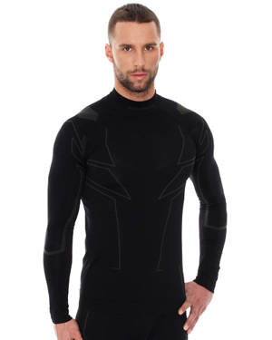 Bielizna termoaktywna Brubeck Cooler top męska koszulka z długim rękawem termiczna