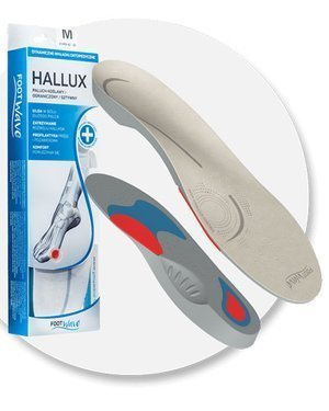 Dynamiczne wkładki ortopedyczne medyczne FootWave Hallux paluch koślawy
