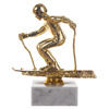 Statuetka figurka Victoria Sport F35/G narciarz narciarstwo z marmurową podstawą