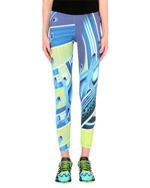 Spodnie Adidas Originals Mary Katrantzou Leggings damskie legginsy sportowe limitowana edycja
