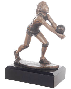 Statuetka figurka Victoria Sport RFST2016/BR siatkarka siatkówka trofeum z podstawą