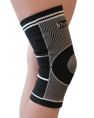 Magnetyczny ściągacz kolana Velloflex stabilizator kompresyjny opaska sportowa nakolannik