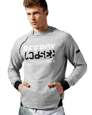 Bluza Reebok Workout Graphic Hoodie męska sportowa z kapturem