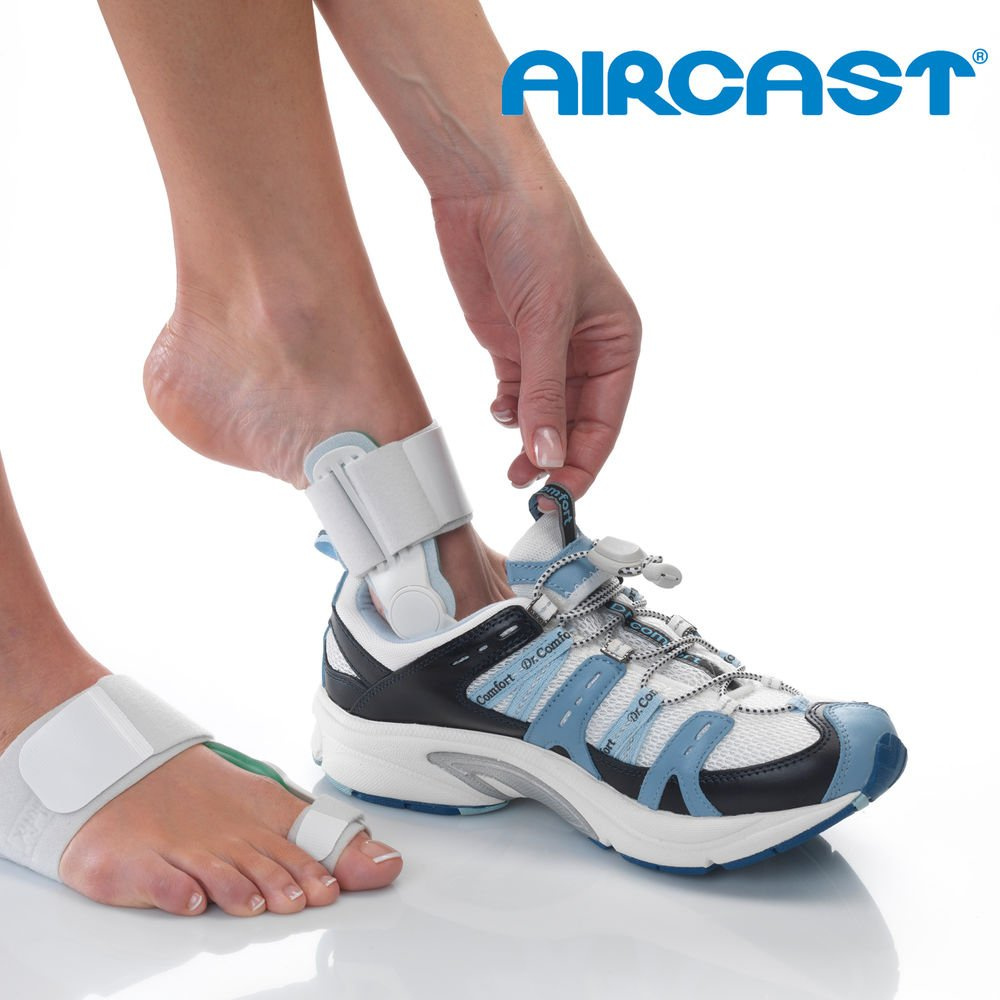 Szyna korekcyjna na haluksy Aircast Hallufix Bunion Aid Splint II Gel