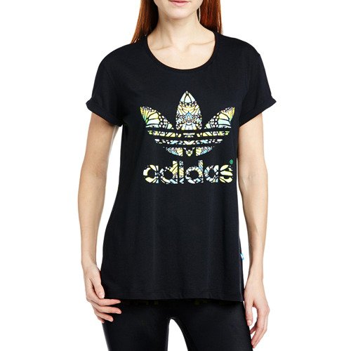 adidas Originals Womens Butterfly Logo T-Shirt Short Sleeve Tee Top | eBay