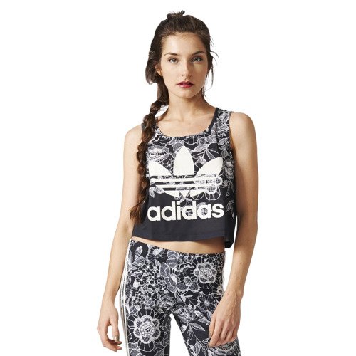 Koszulka Adidas Originals The Farm Florido Crop Tank damska top sportowy