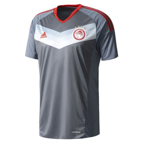 Koszulka piłkarska Adidas FC Olympiakos męska t-shirt wyjazdowy meczowy termoaktywny