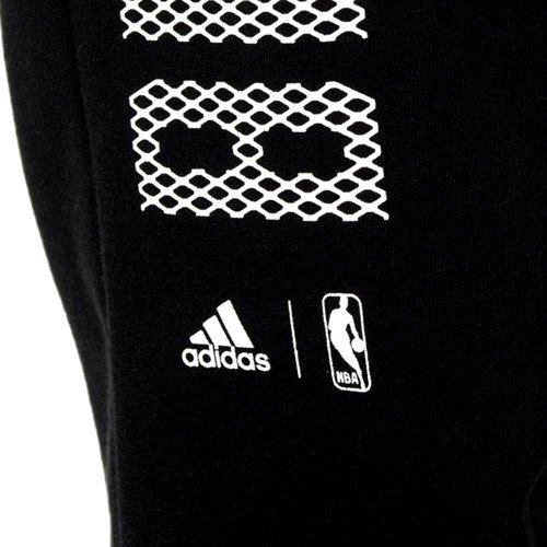 Spodnie Adidas Fan Wear Brooklyn Nets męskie dresy sportowe