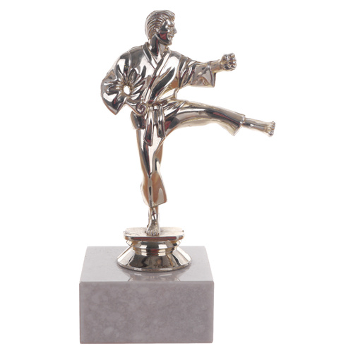 Statuetka figurka Victoria Sport F10/G karate sporty walki z marmurową podstawą