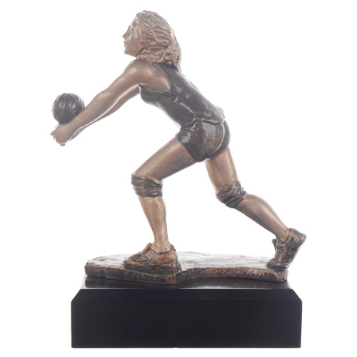 Statuetka figurka Victoria Sport RFST2016/BR siatkarka siatkówka trofeum z podstawą