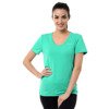 Koszulka Reebok Vneck damska sportowa termoaktywna t-shirt fitness